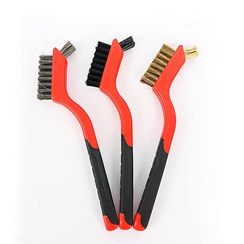 Soft Grip Wire Brush Set