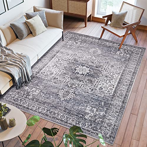 Soft Large Boho Persian Rug for Living Room