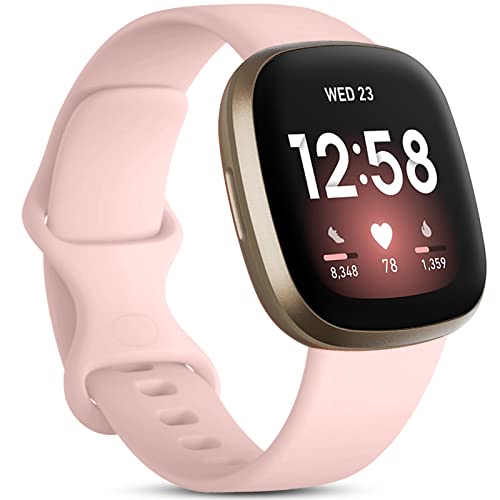 Soft Replacement Wristband Sport Band for Fitbit Versa 3&4/Sense&Sense2 SmartWatch