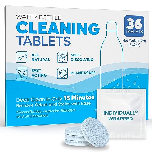 SoJourner Water Bottle Cleaning Tablets - 36 Pack