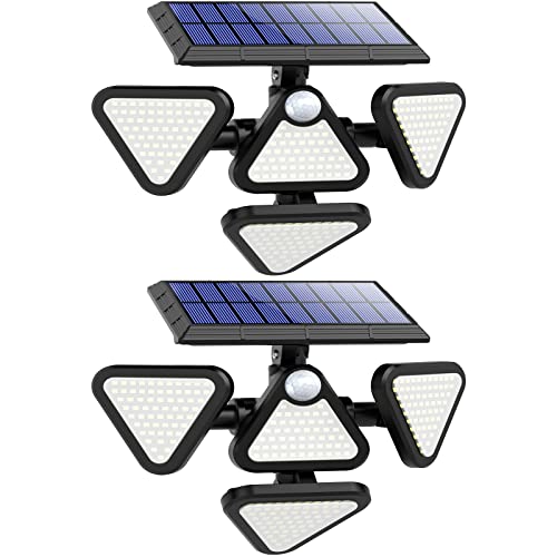 Solar Motion Lights Outdoor with Adjustable Heads