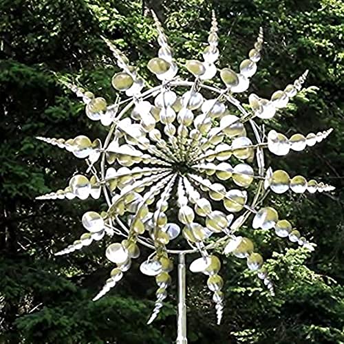 Solar Wind Spinner for Yard and Garden
