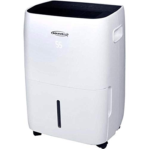 Soleus Air 45 Pint Dehumidifier with Tri-Pat Safety Technology