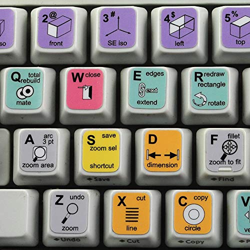 SOLIDWORKS Keyboard Stickers