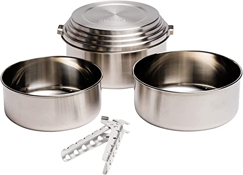 Solo Stove 3 Pot Set - Camping Cookware Kitchen Kit