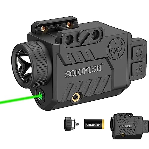 Solofish 600lm Pistol Light Laser Combo