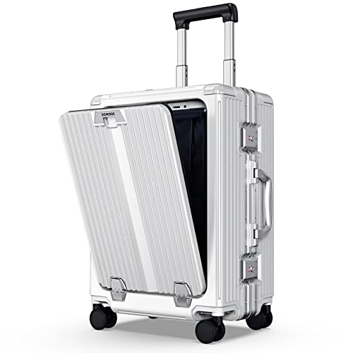 SOMODE Airline Approved Carry On Luggage with Spinner Wheels
