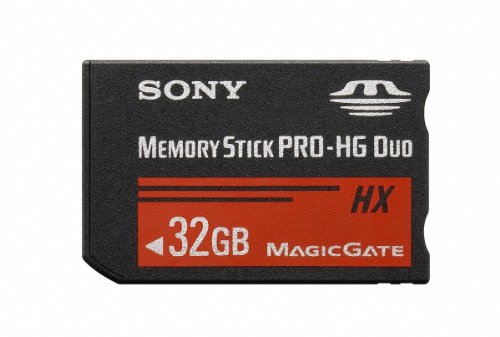 Sony 32GB MS PRO-HG Duo HX High Speed Memory Stick (MSHX32B/MN)