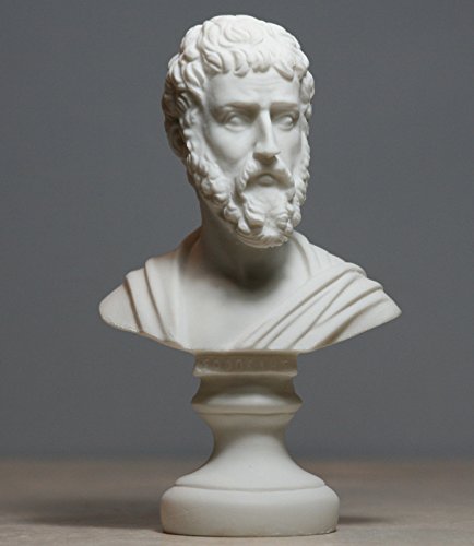 Sophocles Alabaster Bust Head Statue Sculpture