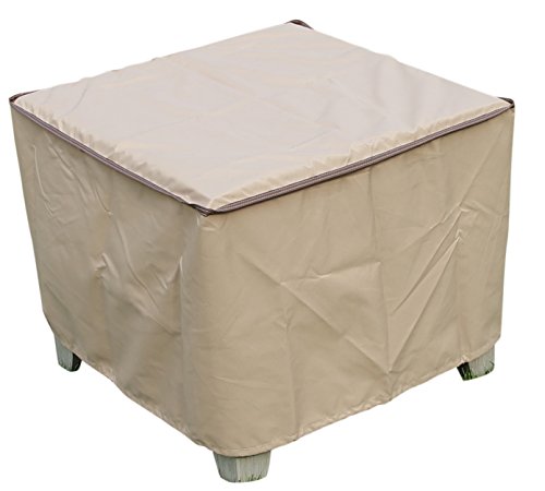 SORARA Outdoor Porch Ottoman Table Cover - Water Resistant