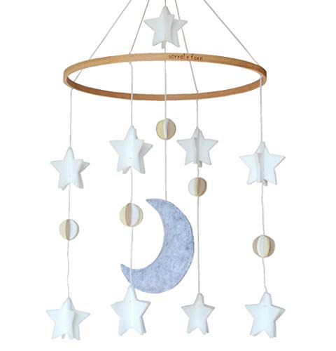 Sorrel + Fern Baby Crib Mobile - Nursery Decor Ceiling Mobile