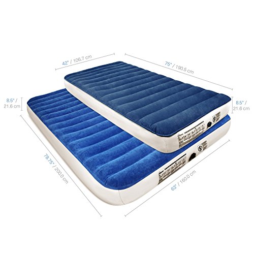 SoundAsleep Camping Air Mattress with Eco-Friendly PVC