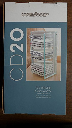 SoundGear CD20 Storage Tower Rack