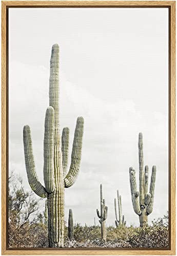 Southwest Saguaro Cactus Succulent Desert Canvas Print