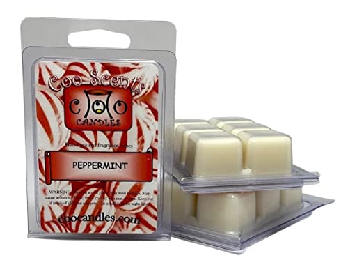 Soy Blend Wickless Candles Wax Melts – Peppermint