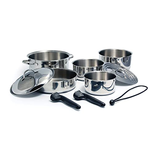 Space-Saving Camco Nesting Cookware Set