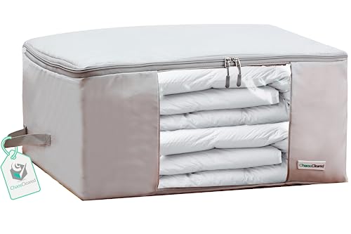 Space-Saving Comforter Storage Bag with Durable Design