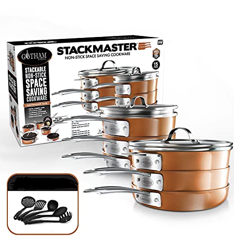 Space Saving Nonstick Cookware Set