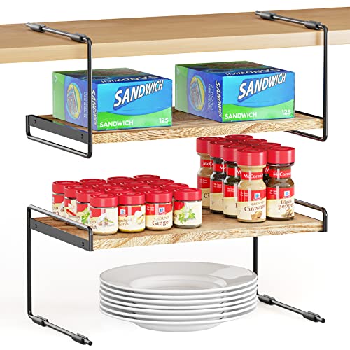 SpaceAid Cabinet Shelf Organizers - Maximize Your Kitchen Storage Space