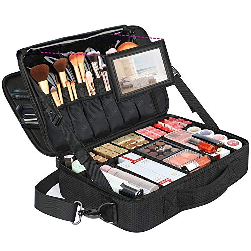 Spacious and Versatile Makeup Bag for Travel and Organization