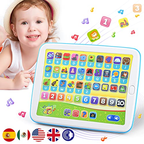 Spanish & English Learning Toys for Toddlers
