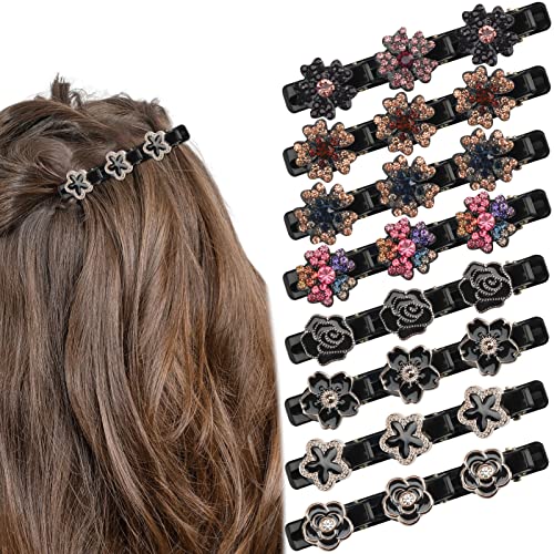 Sparkling Crystal Stone Hair Clips