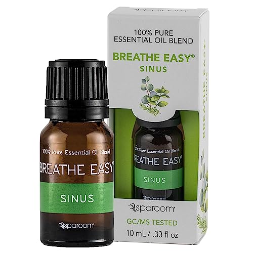 SpaRoom Breathe Easy Sinus Blend Essential Oil, 10 mL