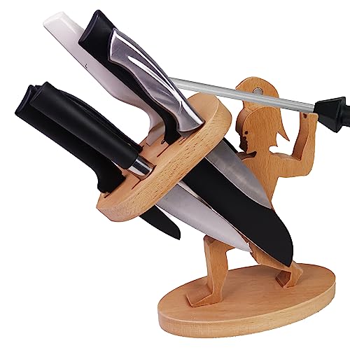 Spartan Knife Block - Unique and Humorous Knife Holder