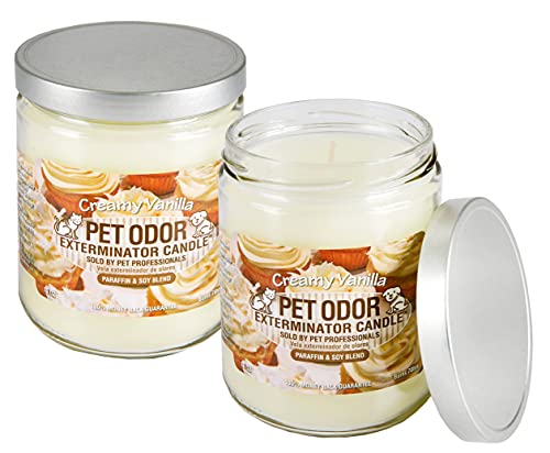 Specialty Pet Products Odor Exterminator Candle - Creamy Vanilla
