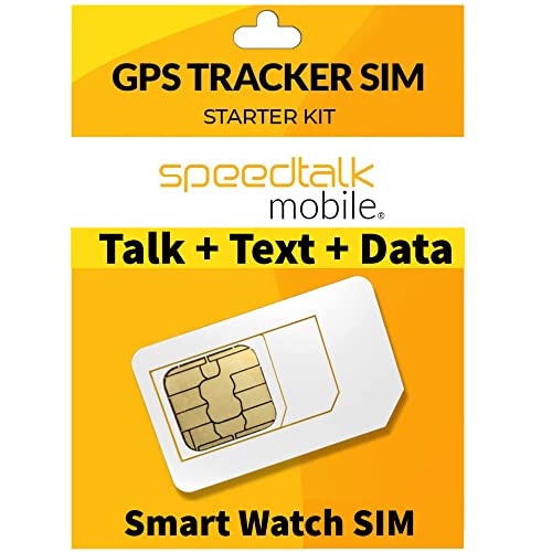 SpeedTalk Mobile GPS Tracker SIM Card Kit
