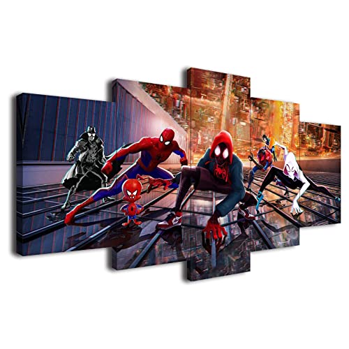 Spiderman Poster Canvas Wall Art Print