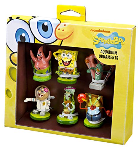 Spongebob Mini Aquarium Ornament Set