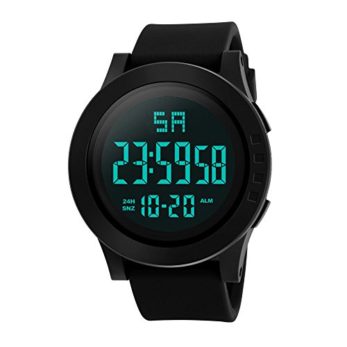 Sport Waterproof Watch with Alarm Date and Time