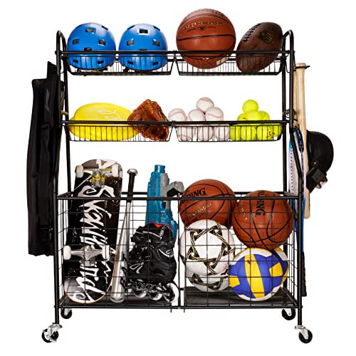 Sports Equipment Organizer for Garage