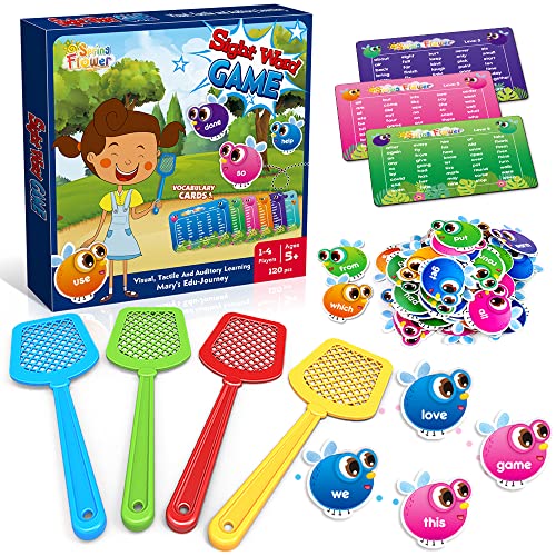 SpringFlower Sight Word Game - Educational Toy for Kids