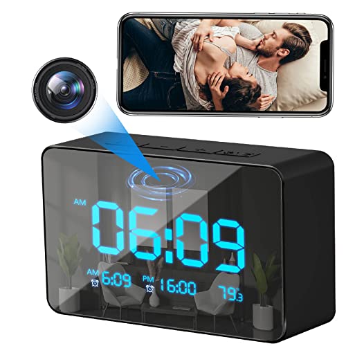 Spy Camera Clock with Motion Detection & Remote Access