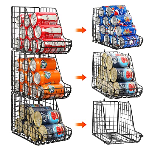 Stackable Can Organizer for Pantry