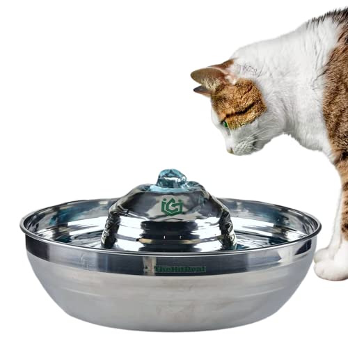 Stainless Steel Cat Water Fountain