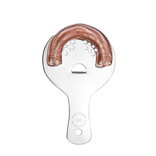 Stainless Steel Cocktail Strainer with High Density Spring