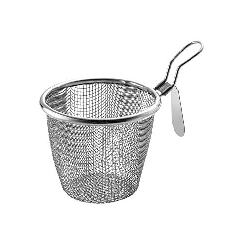 Stainless Steel Fry Basket for Versatile Cooking Tasks