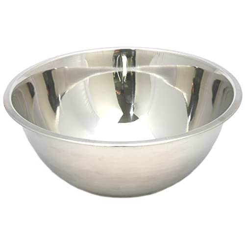 Stainless Steel Mixing Bowl, 8-Quart Size