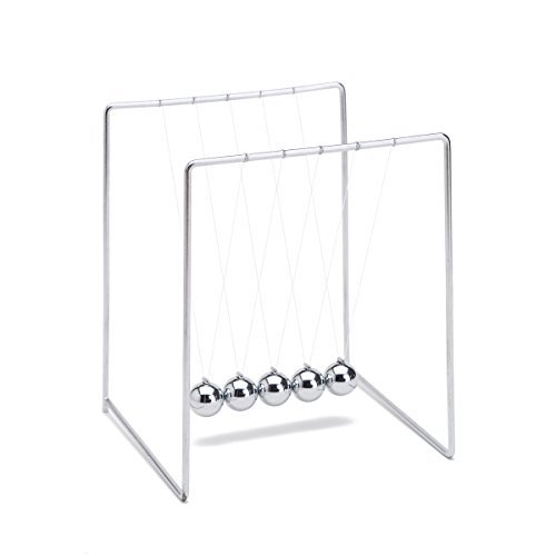 Stainless Steel Newtons Cradle Desk Decoration