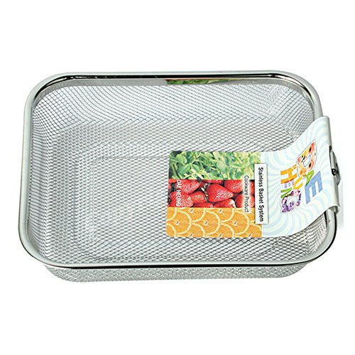 Stainless Steel Rectangle Strainer Basket