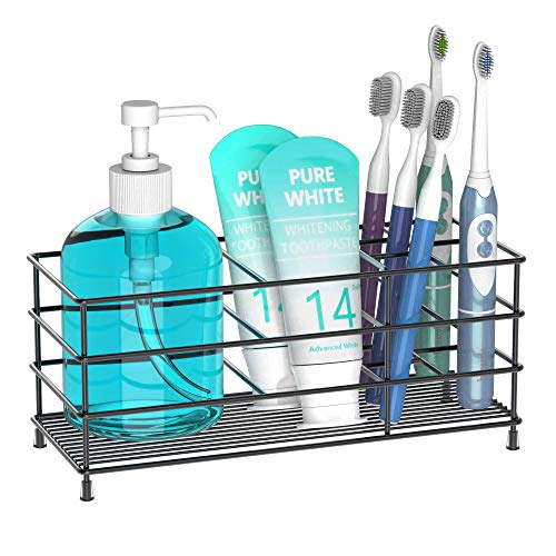 Stainless Steel Toothbrush Holder with 7 Slots