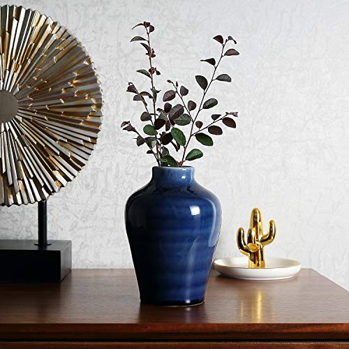 STAR MOON Ceramic Flower Vase - Sapphire