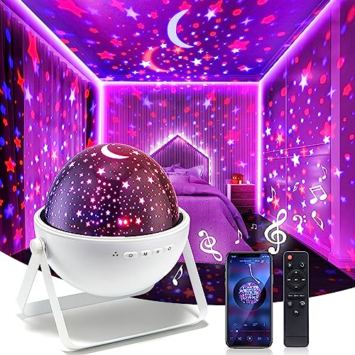 Star Projector with Bluetooth Speaker - Perfect for Kids