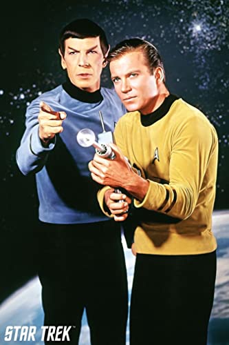 Star Trek Kirk and Spock Art Print Poster