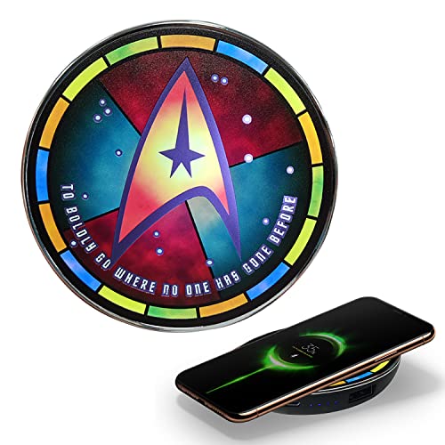 Star Trek Qi Wireless Charger with Built-in Backup Battery