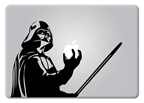 Star Wars Darth Vader Holding Apple Macbook Decal Vinyl Sticker Apple Mac Air Pro Retina Laptop sticker