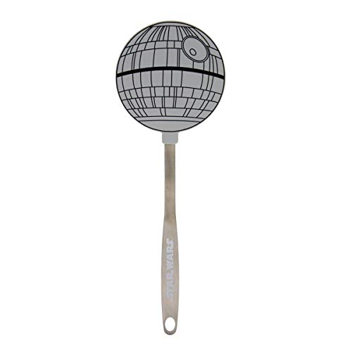 STAR WARS Death Star Spatula - Food Grade Silicone, Oven and Dishwasher Safe - Cook, Bake and Grill on The Dark Side - 13 inches
